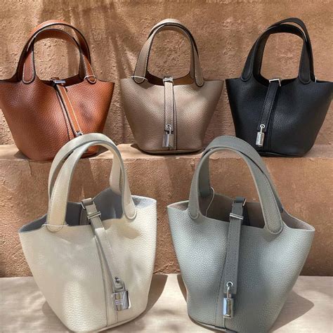 hermes picotin 22 colors|hermes picotin 18 with strap.